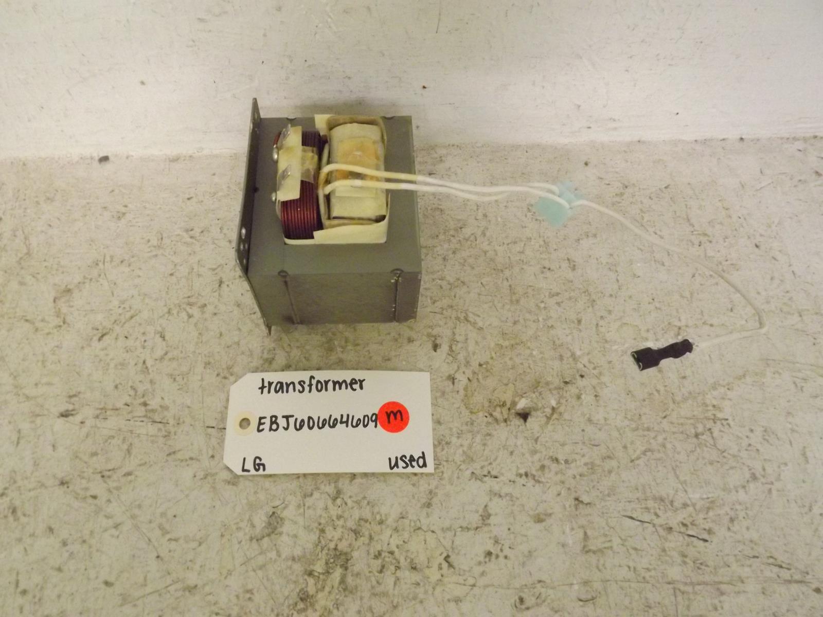 LG Microwave EBJ60664609 Transformer Used LG Microwave EBJ60664609 Transformer Used